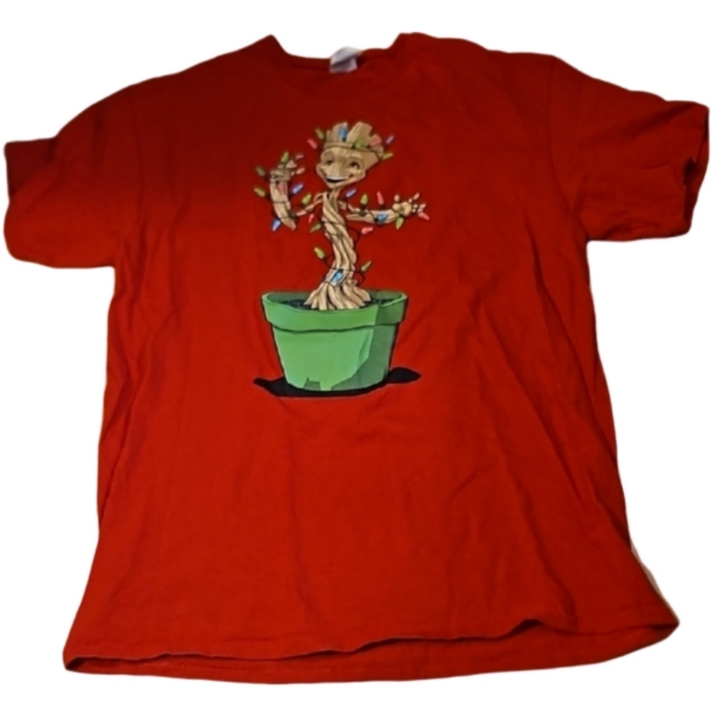Marvel Baby Groot Christmas Tree T-Shirt